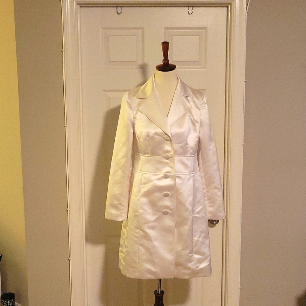 INC off white evening jacket